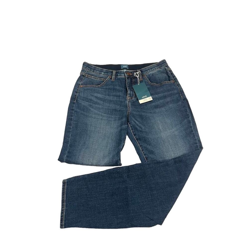 NWT! Jag Jeans Women's Cecilia Mid Rise Skinny Jeans BLUE 14